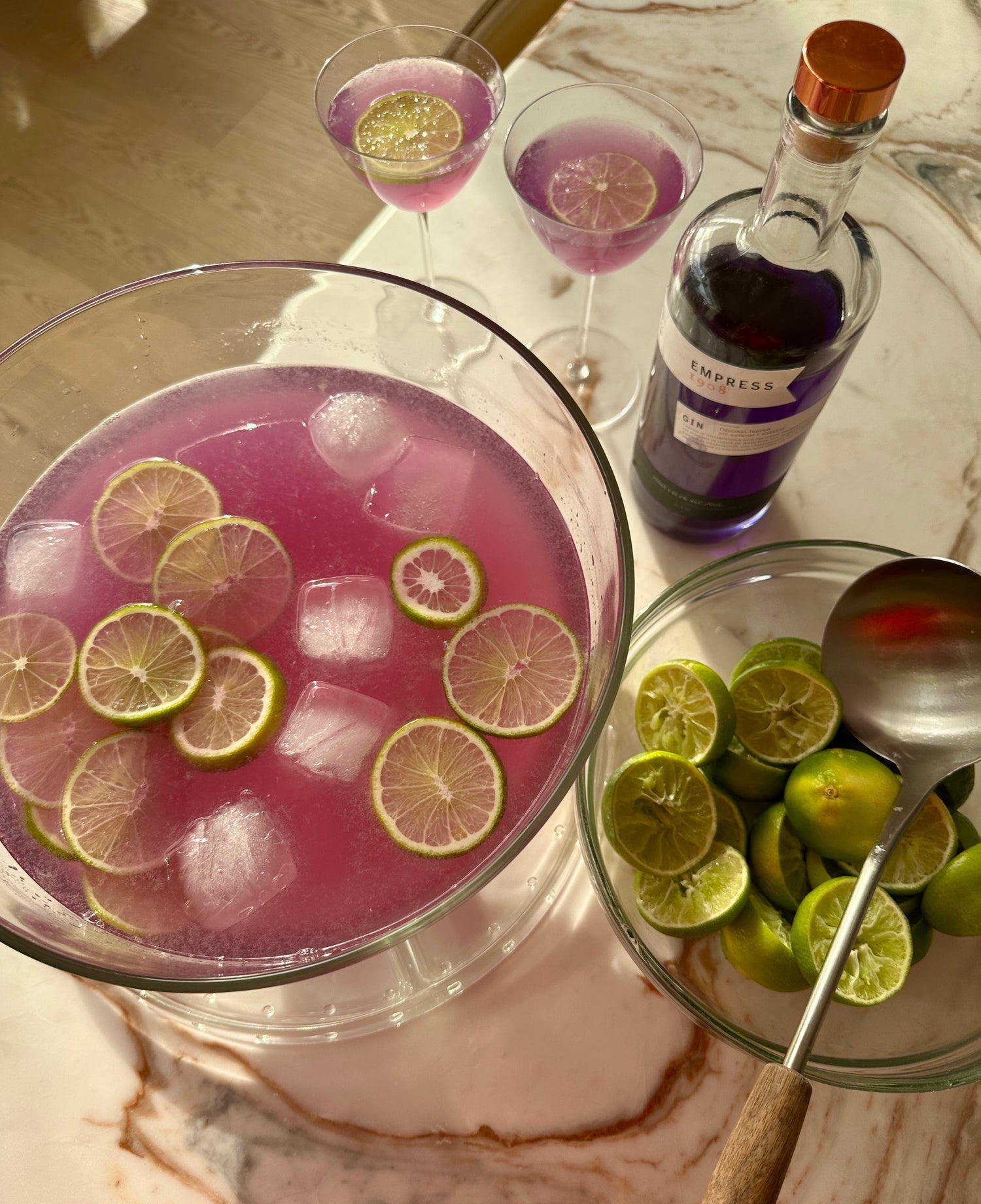 Empress Gin Batch Sparkling Gimlet (serves 18-20) – Eden Eats
