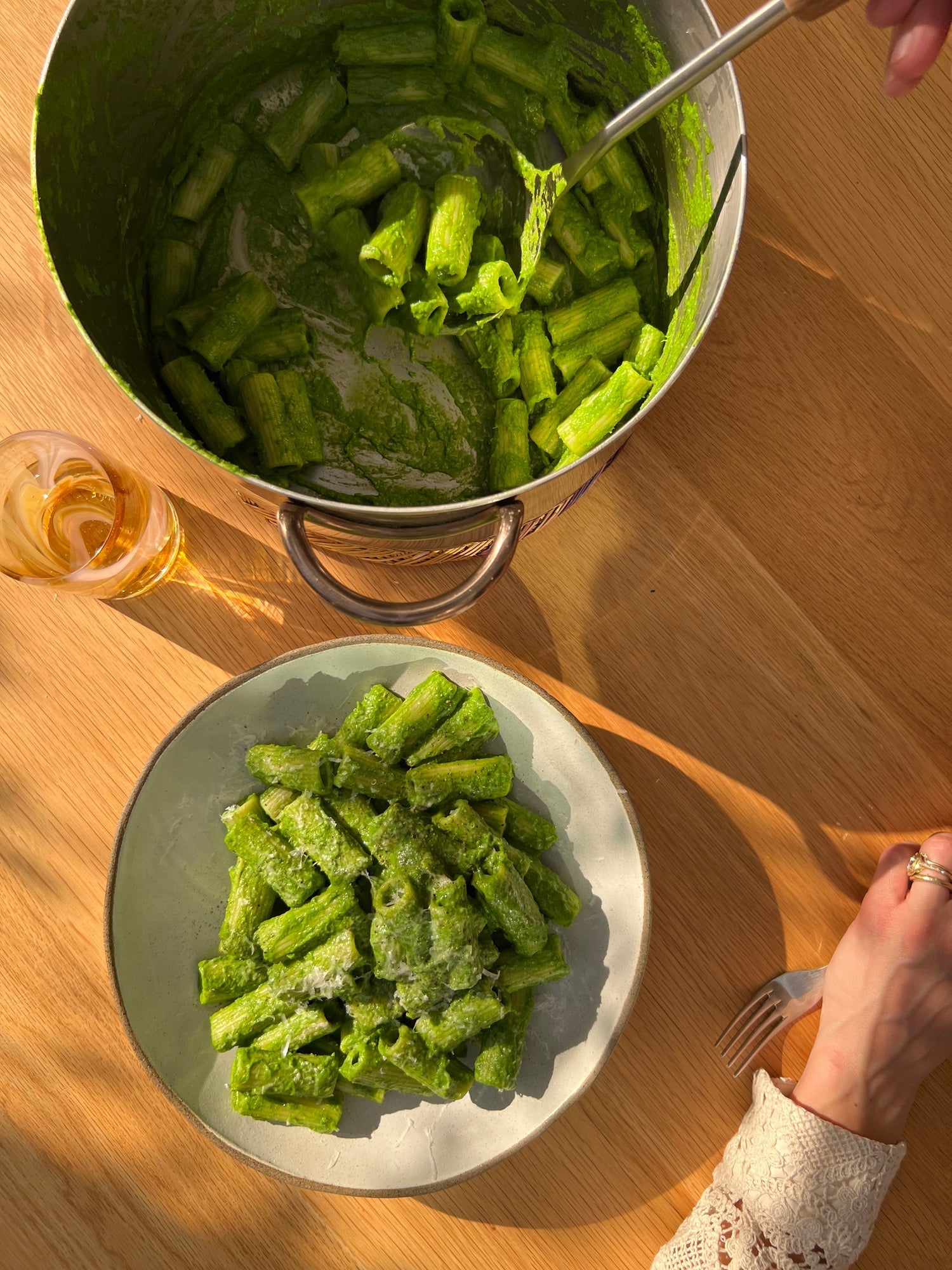 Bright Spring Green Pasta – Eden Eats