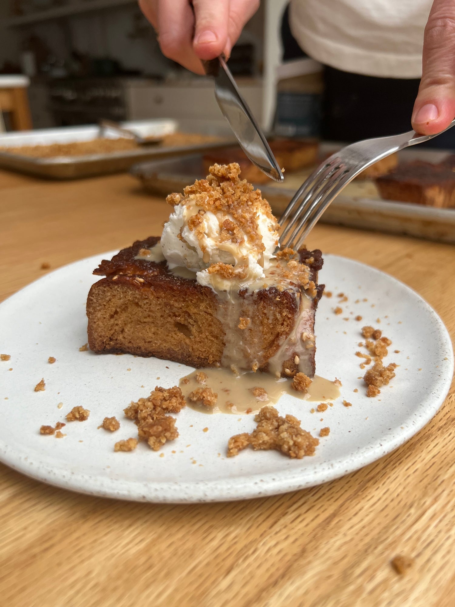 Maple Butter Challah Toast – Eden Eats