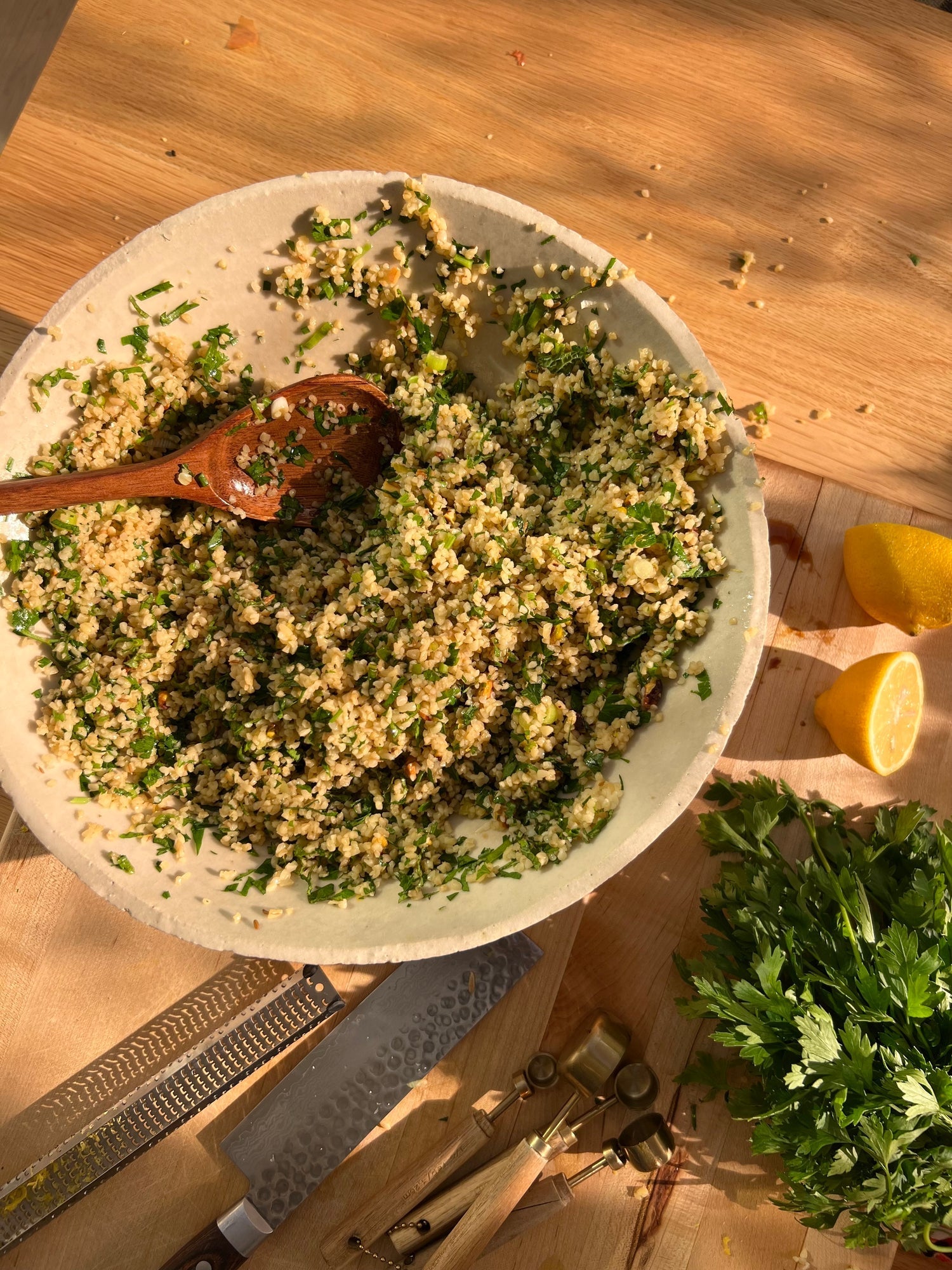 Herbed Bulgur Salad – Eden Eats