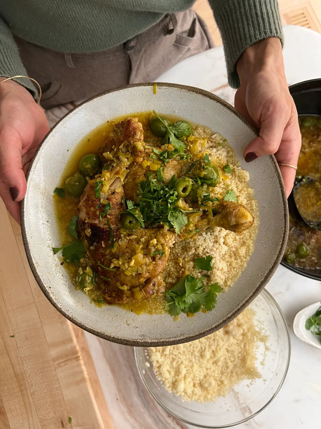 Preserved Lemon and Olive Chicken Tagine Preserved Lemon and Olive Chicken Tagine