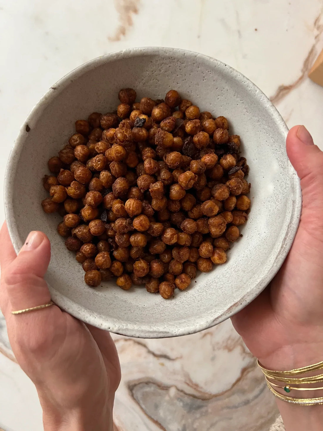 Smoky Crispy Crunchy Chickpeas
