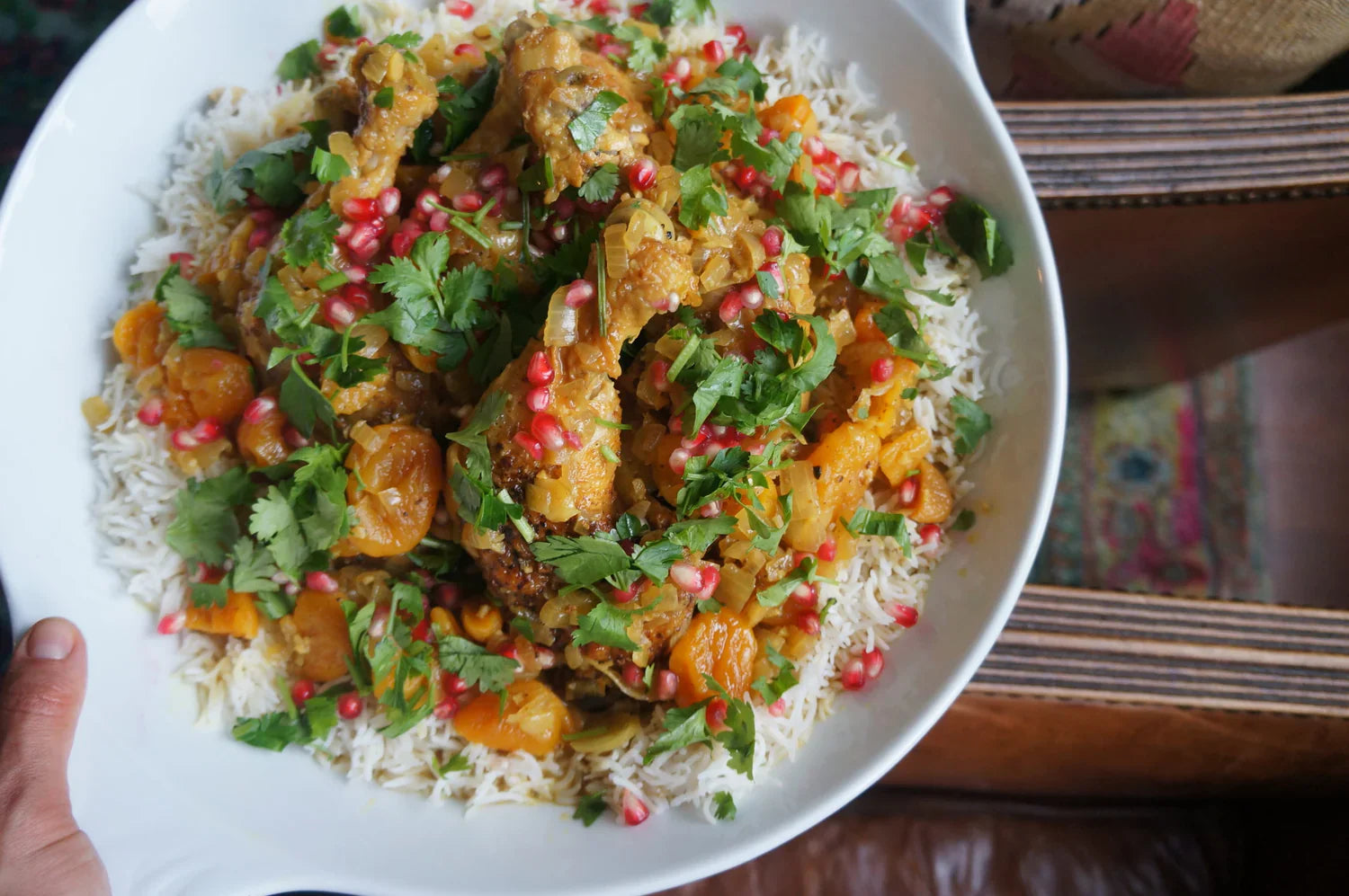 APRICOT & POMEGRANATE CHICKEN – Eden Eats