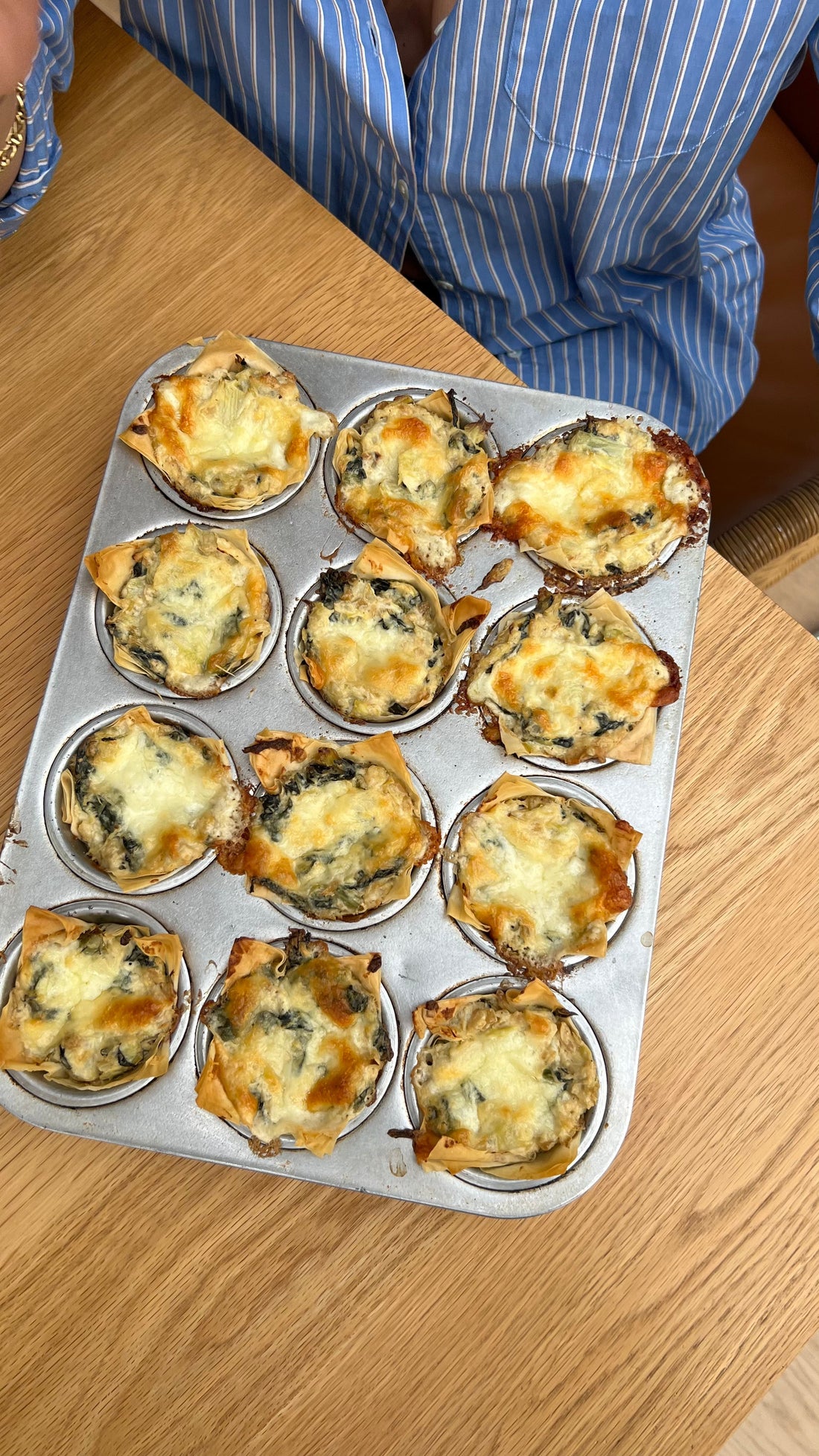 Crispy Kale & Artichoke Cups