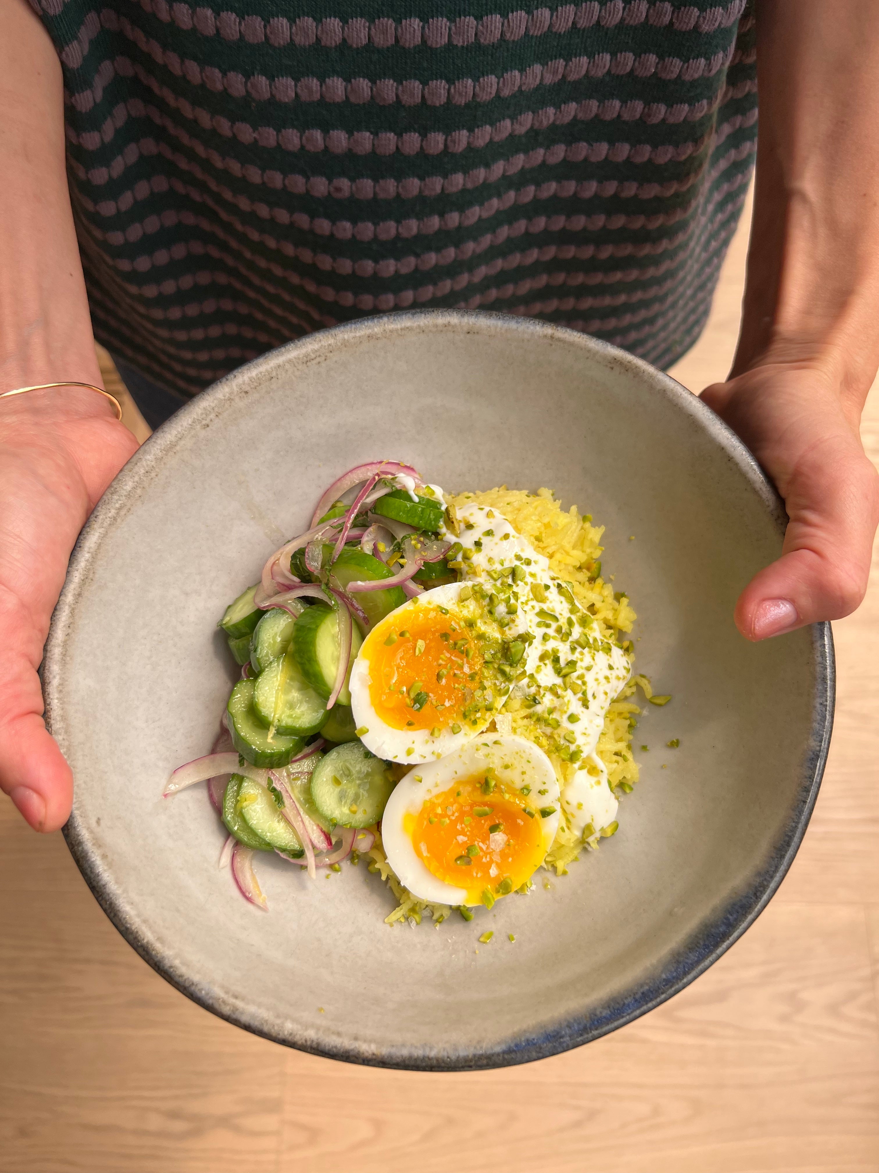 Persian Breakfast: Soft Boiled Egg