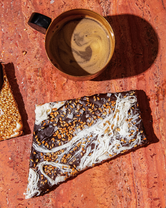 TAHINI BABY's Honey-Sesame Candied Matzo (pg. 293)