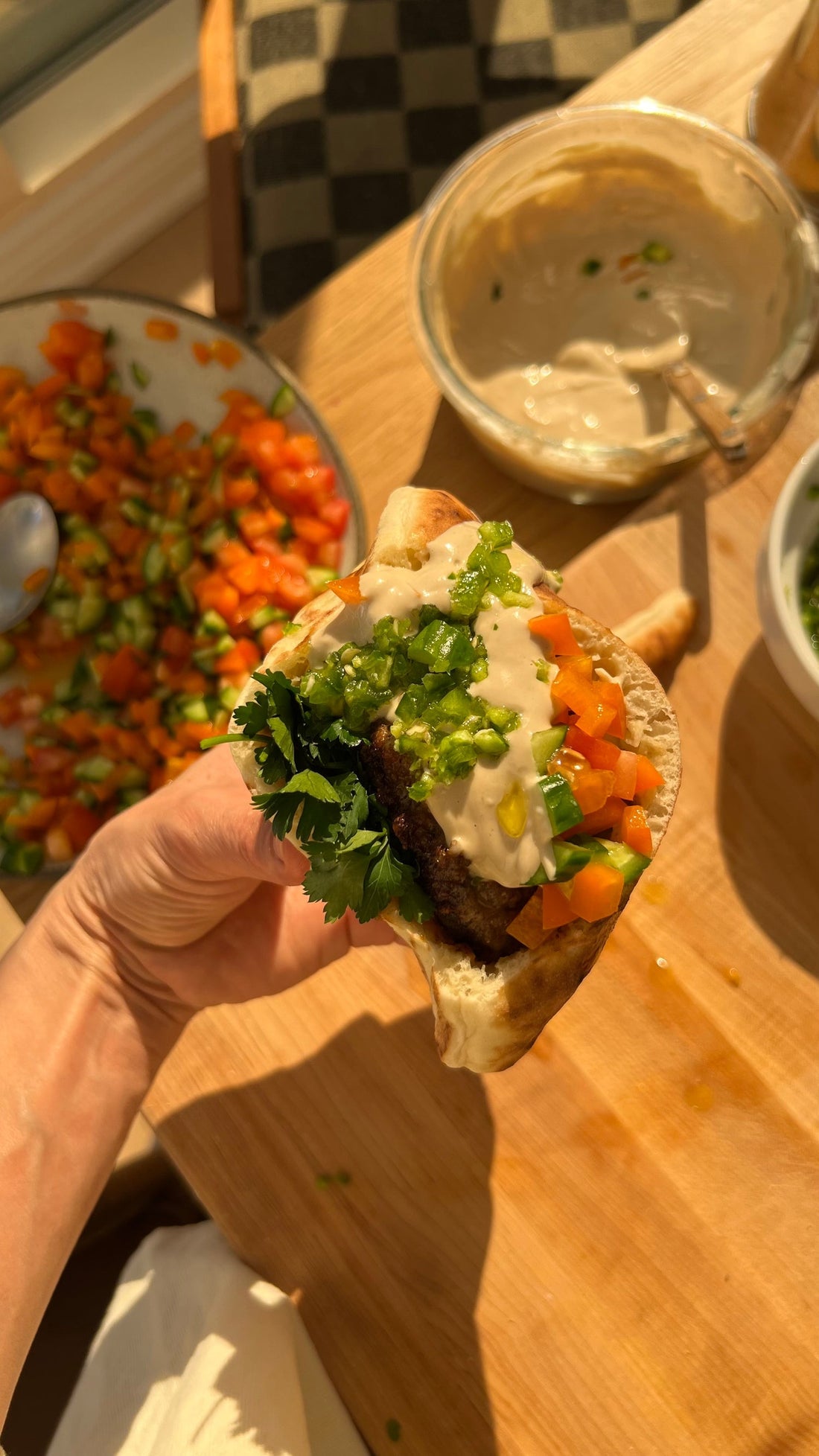 Individual Cheat Shawarma Pita