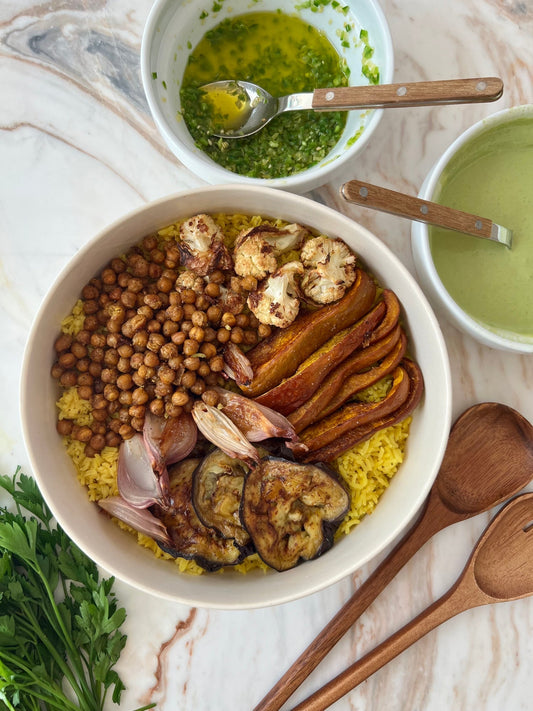 Fall Mediterranean Veg Roast