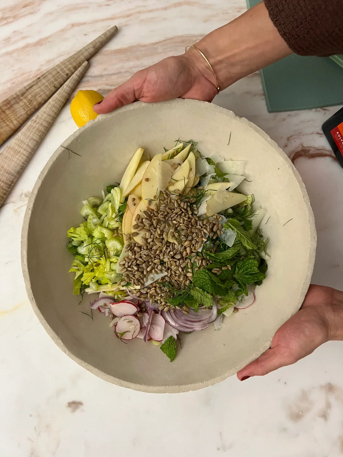 Fennel, Apple and Sunflower Seed Salad