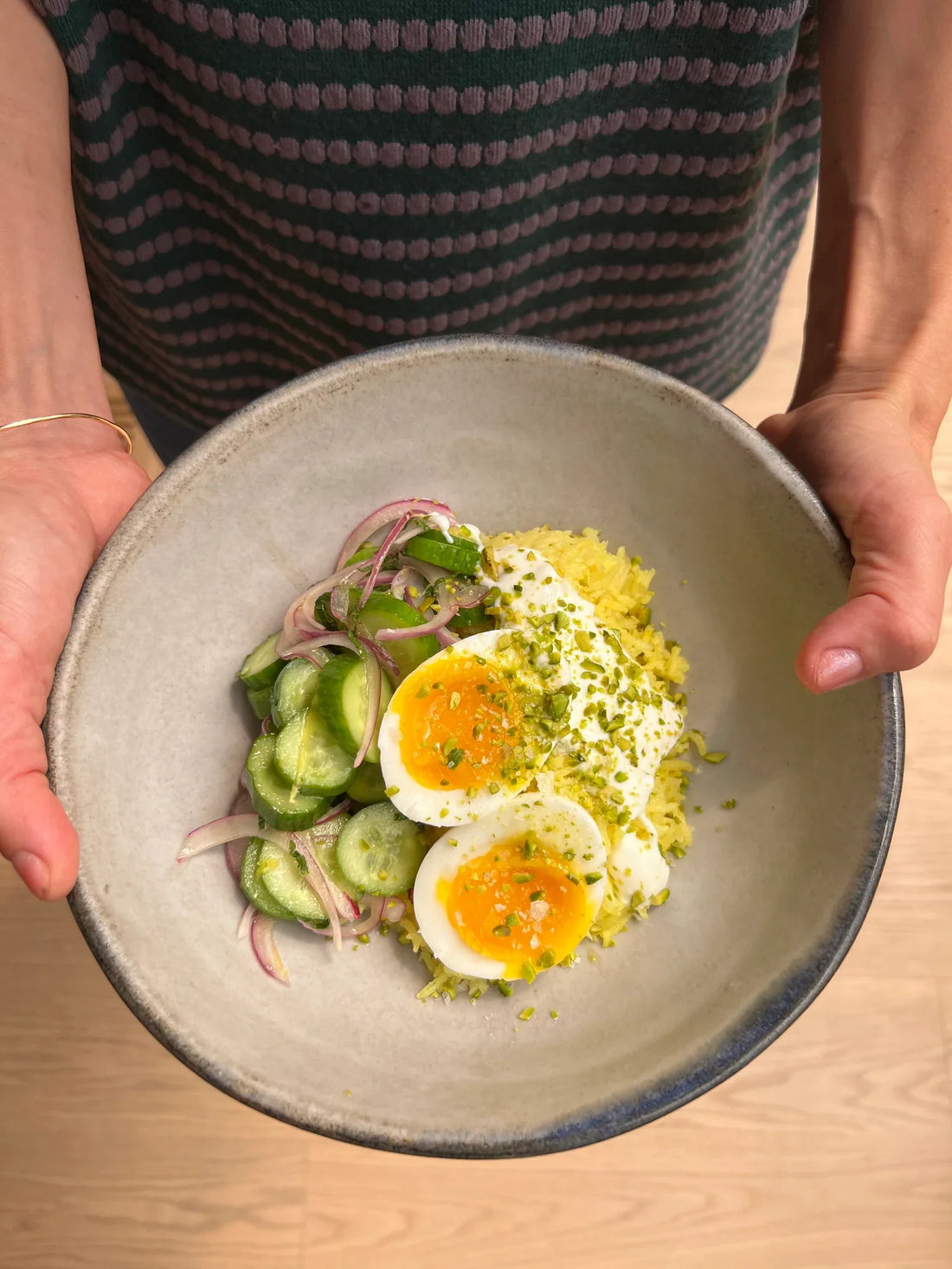 Golden Rice Breakfast Bowl