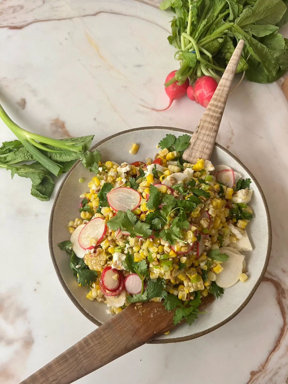 Grilled Corn Salad