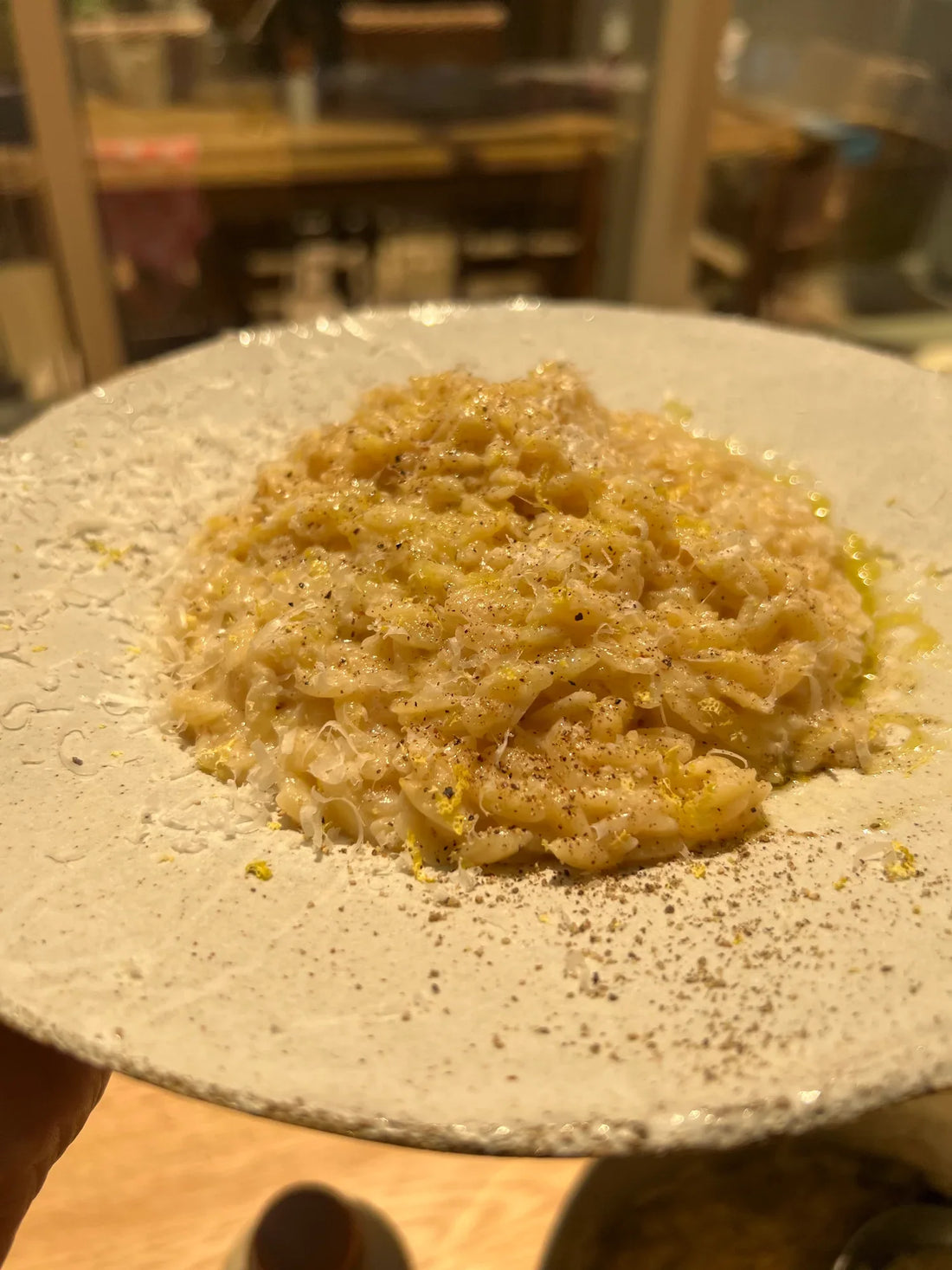 Lemon Pesto Orzo