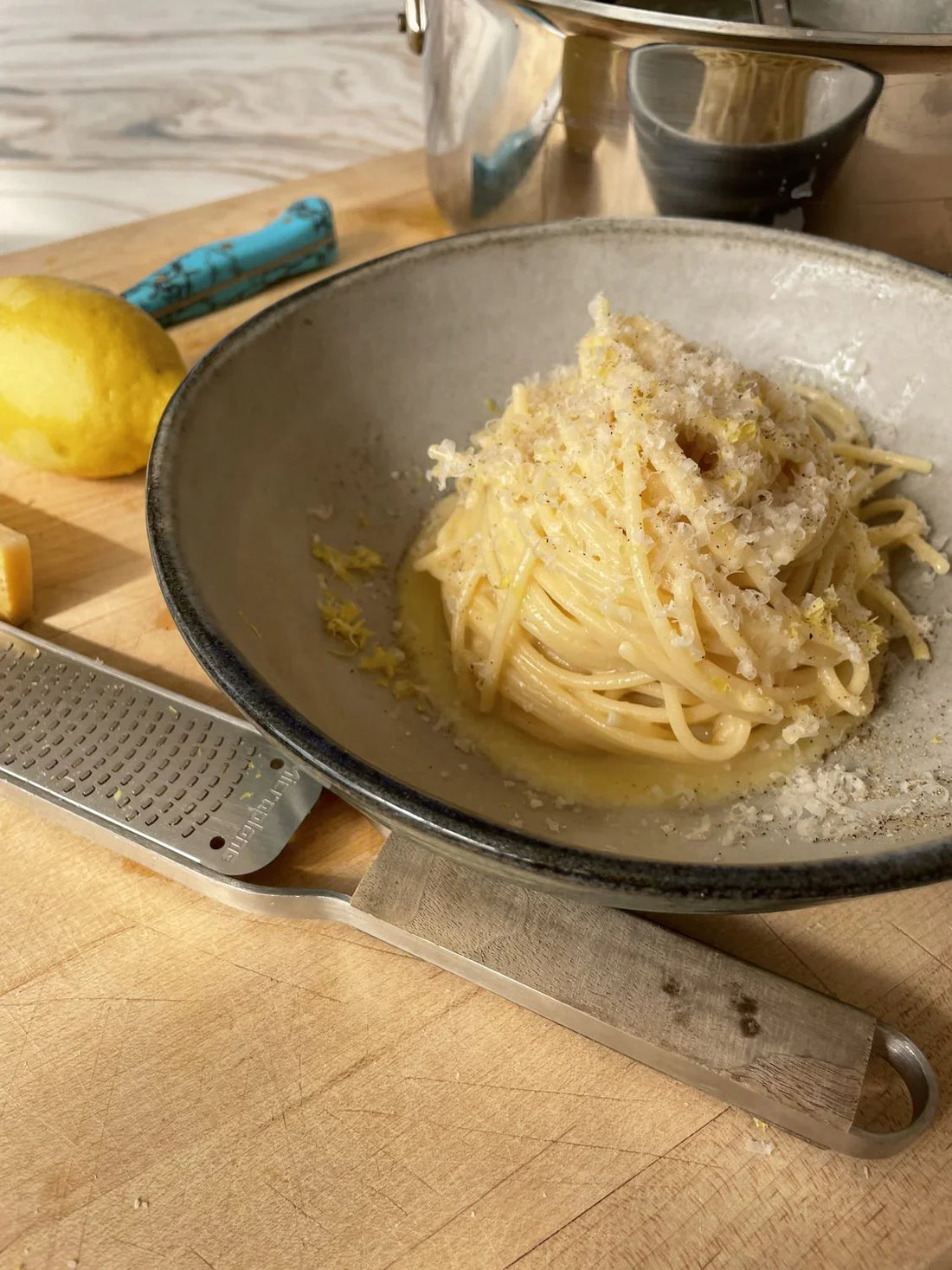 Spaghetti al limone