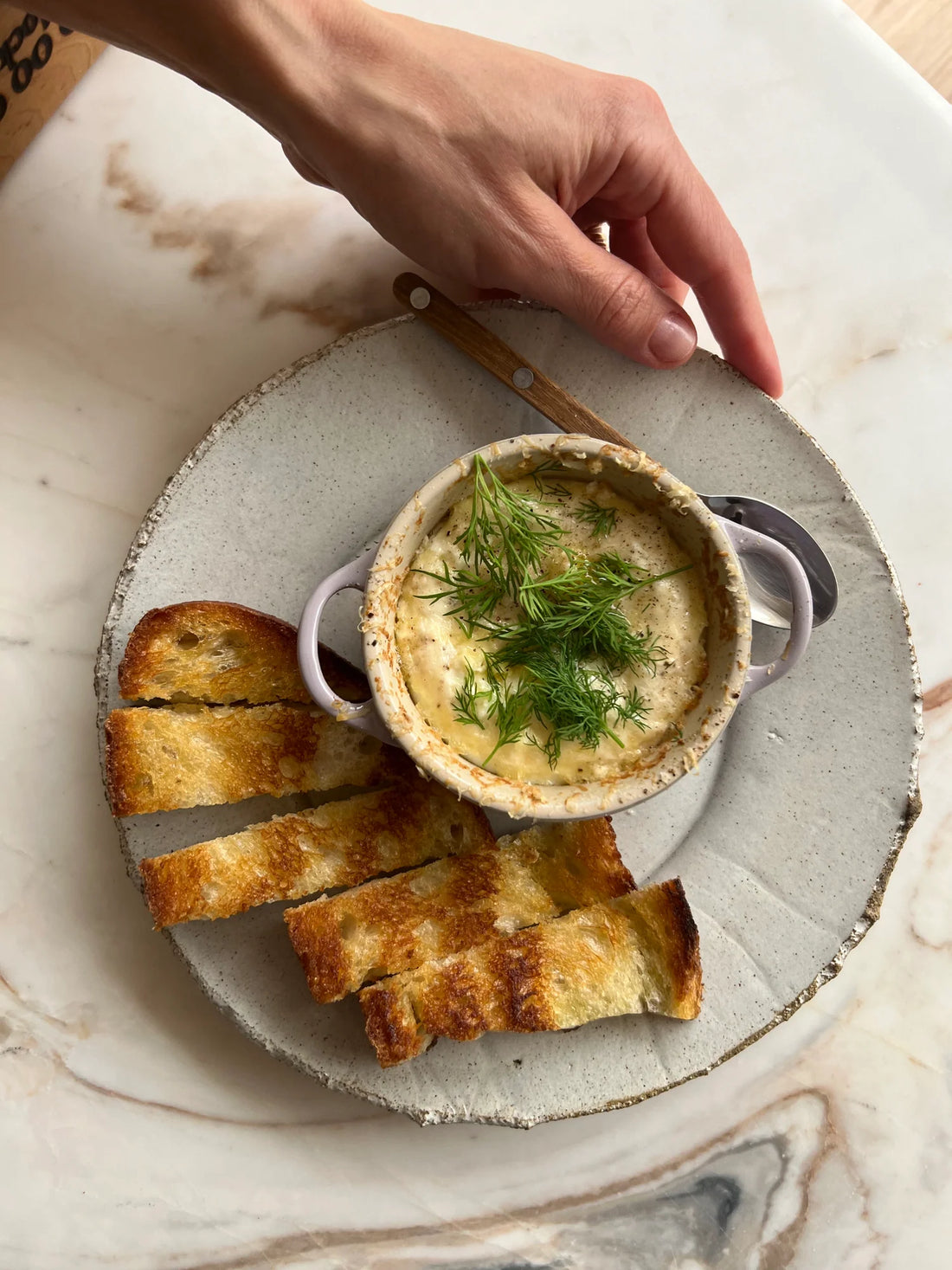 Cheesy Baked Eggs