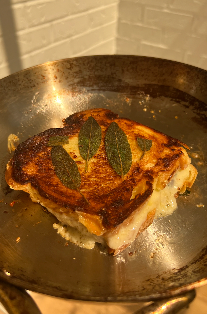 Date & Sage Grilled Cheese