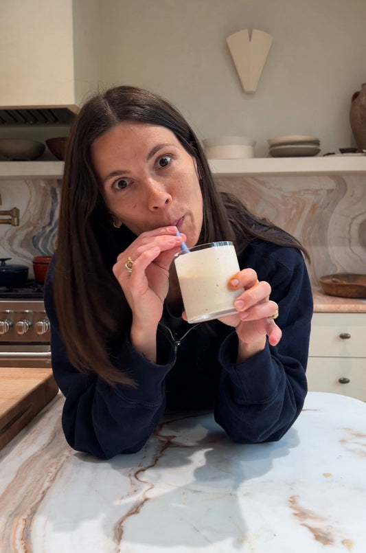 Tahini Date Banana Smoothie