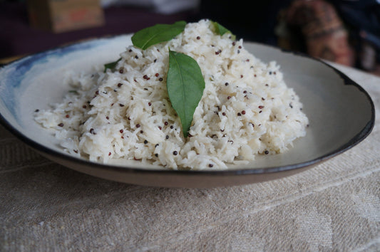 Coconut, Curry Leaf & Mustard Seed Rice