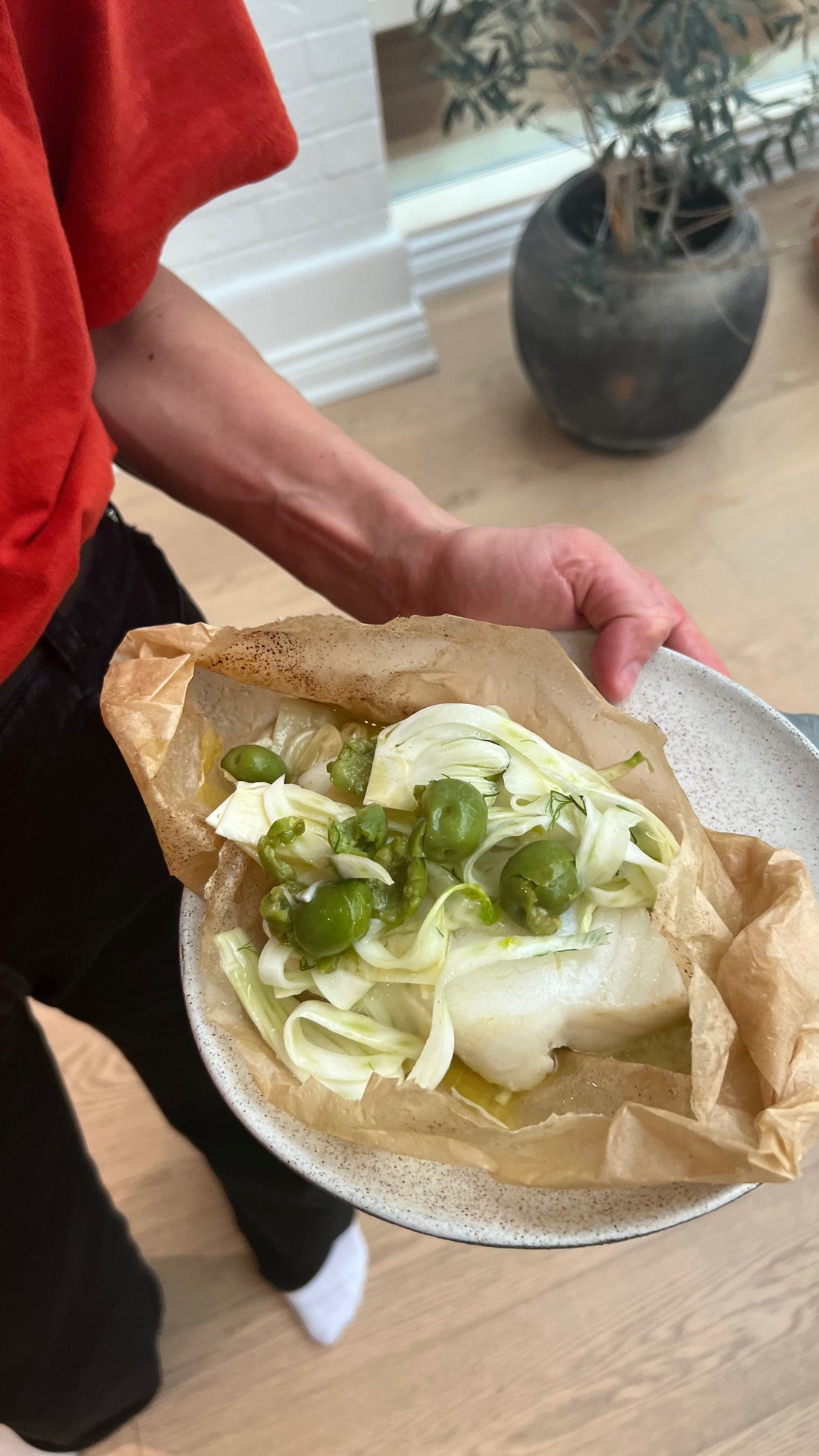 Fish en Papillote