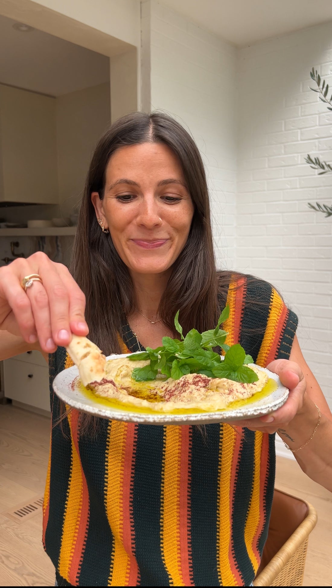 Zucchini Babaganoush w/ Sumac and Mint