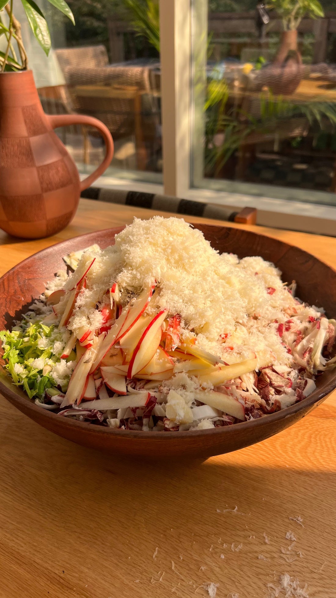 Apple and Fennel Radicchio Salad