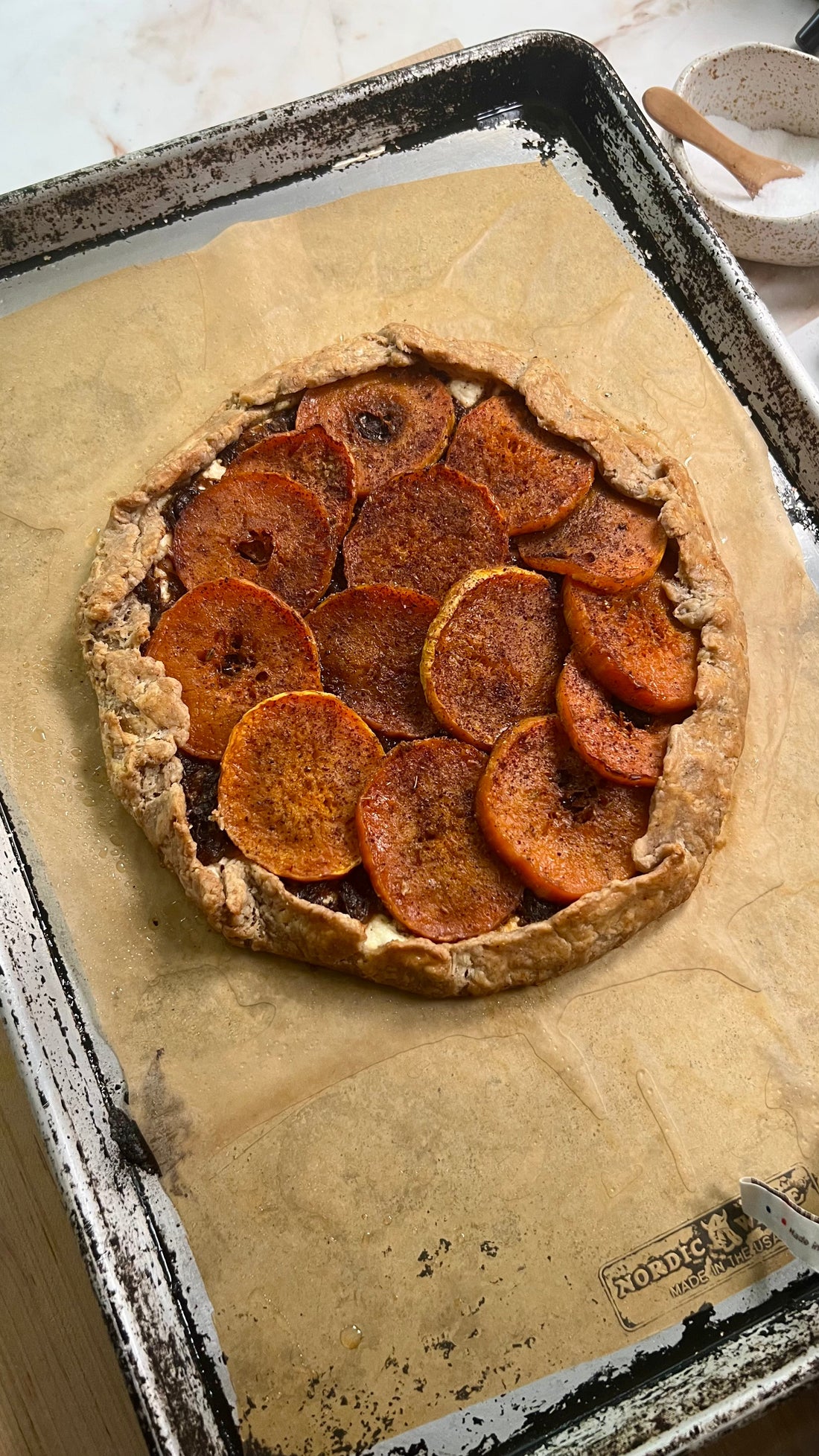 Sumac Honey Nut Squash Galette