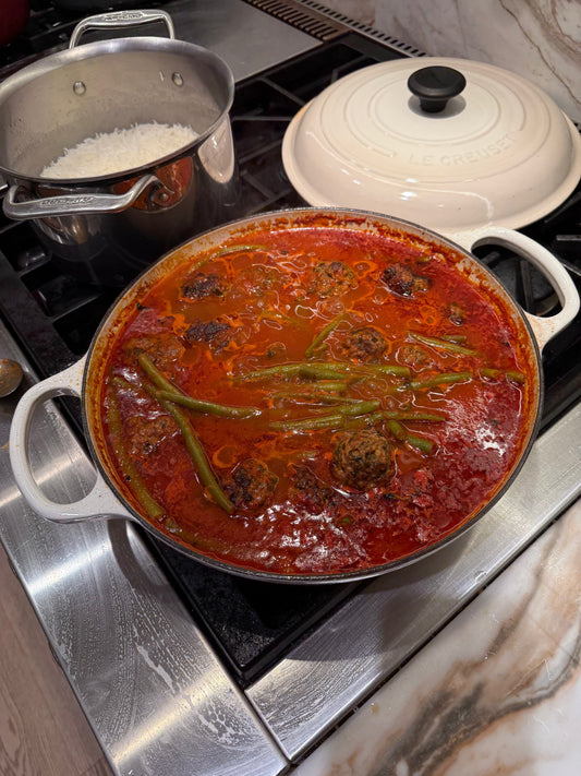 Weeknight Meatballs & Beans