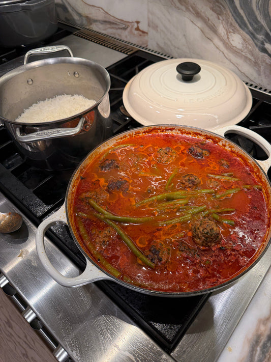 Weeknight Meatballs & Beans