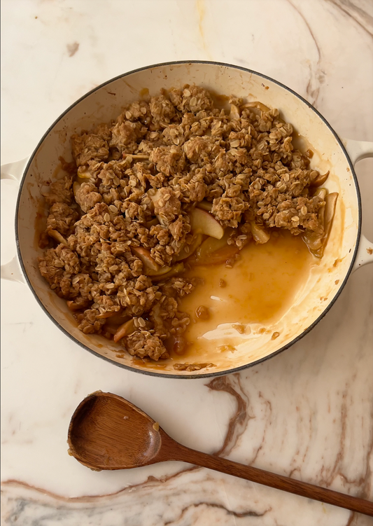 Maple & Brown Butter Apple Crisp