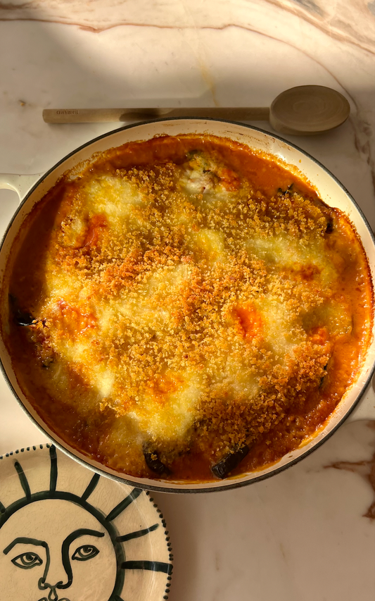 Feta Eggplant Rollatini