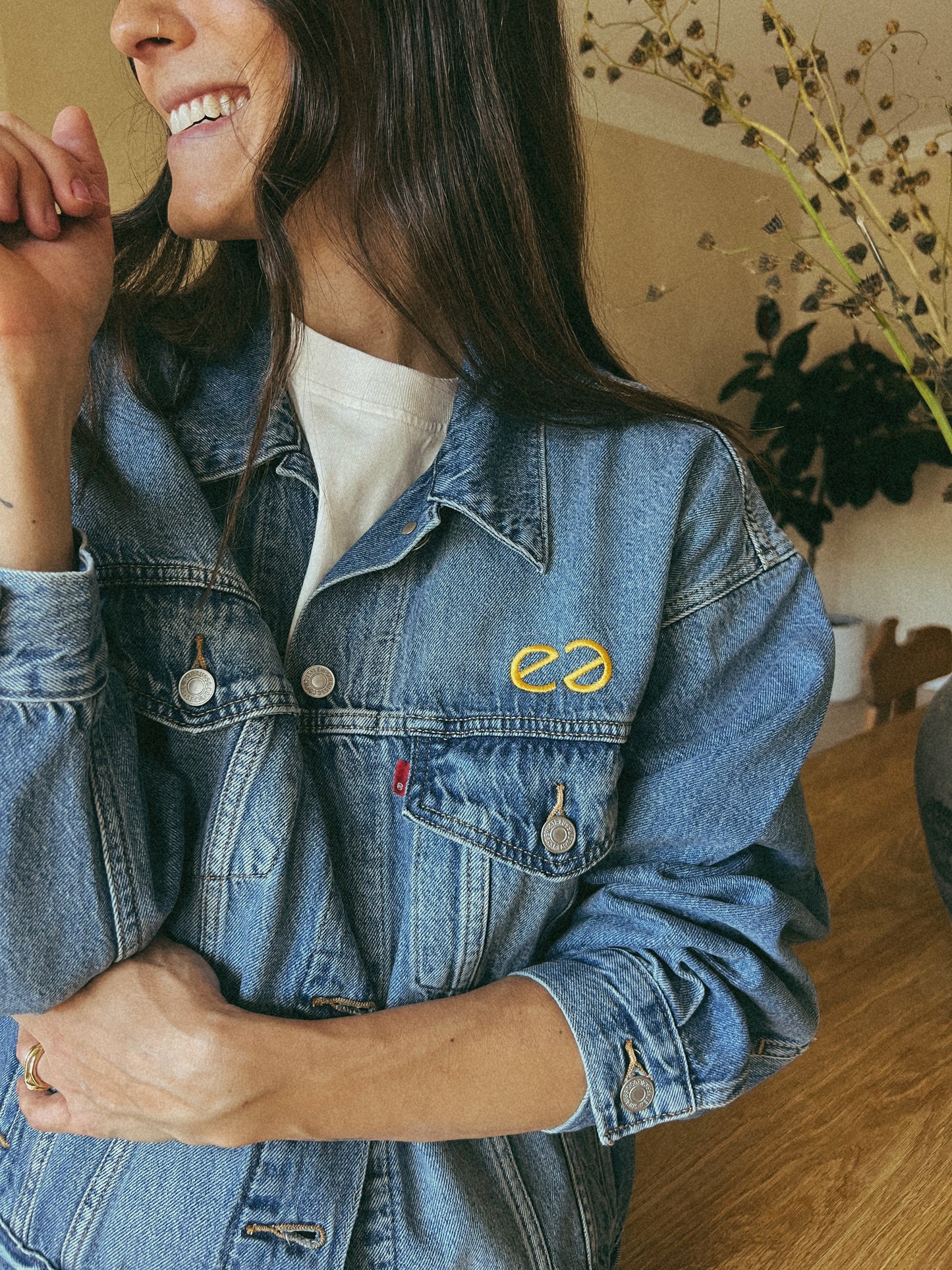 eden eats x levi's 90's trucker jacket