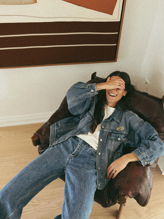 eden eats x levi's 90's trucker jacket