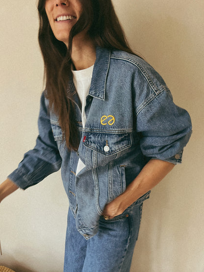 eden eats x levi's 90's trucker jacket